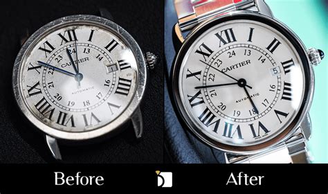 cartier watch refinishing